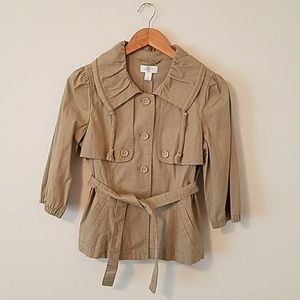 NWT Ann Taylor Loft Anorak Jacket. Khaki. SP